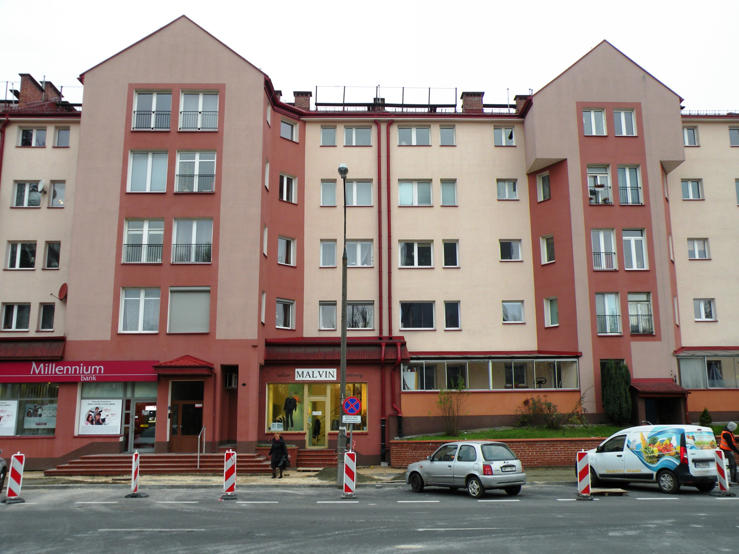 Zdjęcie architektury budynku Budynki mieszkalno-usługowe